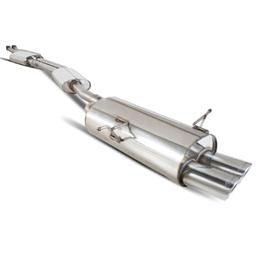 Sport exhaust halfsystem - BMW 320,323,328 (E46)