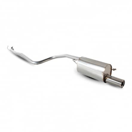 Sport exhaust halfsystem - Ford Fiesta MK6