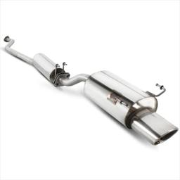 Sport exhaust halfsystem - Honda Civic 1,6L Sport