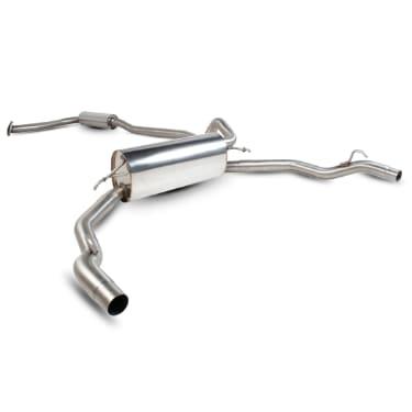 Sport exhaust halfsystem - Honda Civic Type-R