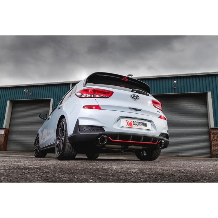 Cat-back exhaust system - Hyundai I30N Performance