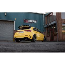 GPF-back exhaust system - Mercedes A45 AMG