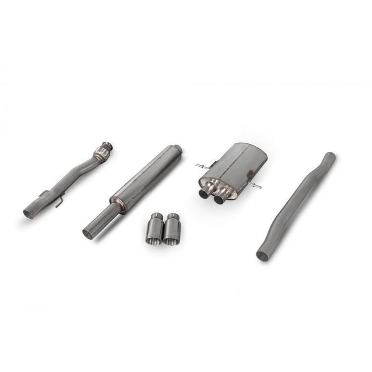 Cat-back exhaust system - Mini Cooper S