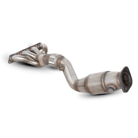 Exhaust header manifold with sports cat - Cooper S R53