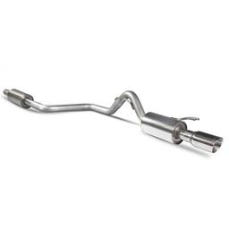 Sport exhaust halfsystem - Mitsubishi Colt CZT 1,5T