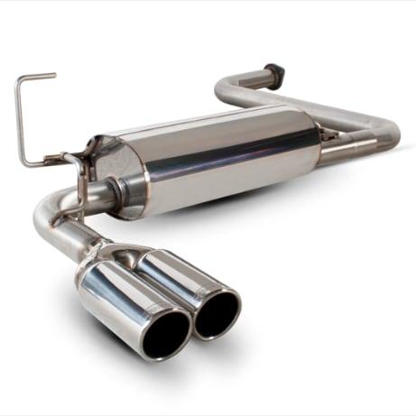 Sport exhaust halfsystem - Nissan Navara Doublecabin