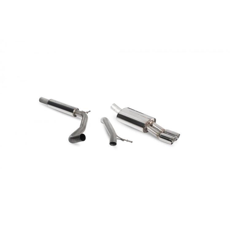 Sport exhaust halfsystem - Seat Ibiza 1,2 TSI