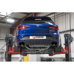 Sportavgas halvsats - Seat Leon Cupra ST300