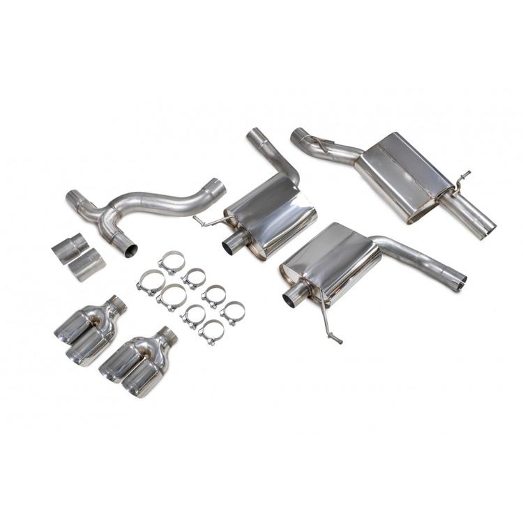 Cat-back exhaust system - Seat Leon Cupra ST300 4WD