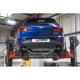 Sportavgas halvsats - Seat Leon Cupra ST300