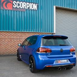 Sport exhaust halfsystem - Golf 6 R