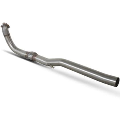 Downpipe with De-cat exhaust pipe - Opel Corsa D OPC