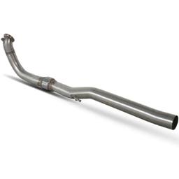 Downpipe with De-cat exhaust pipe - Opel Corsa D OPC