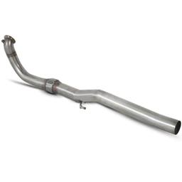 Downpipe jossa katalysaattorin korvaava putki- Opel Corsa D OPC Nürburgring