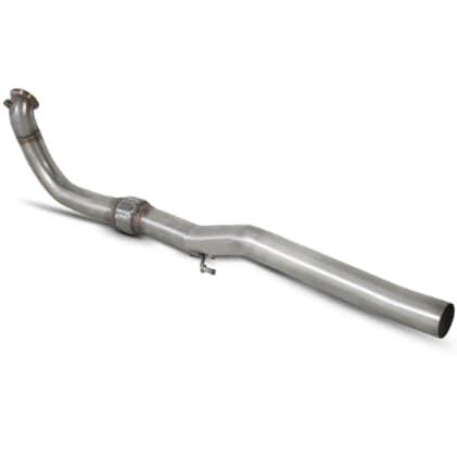 Downpipe jossa katalysaattorin korvaava putki- Opel Corsa D OPC Nürburgring