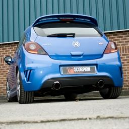 Sportavgas halvsats - Opel Corsa D OPC Nürburgring
