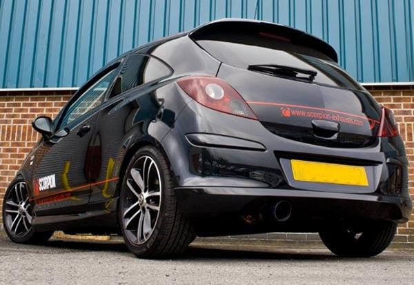 Sport exhaust halfsystem - Opel Corsa D