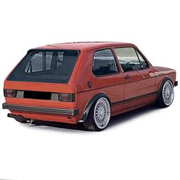 Mat Sort Vinge VW Golf I
