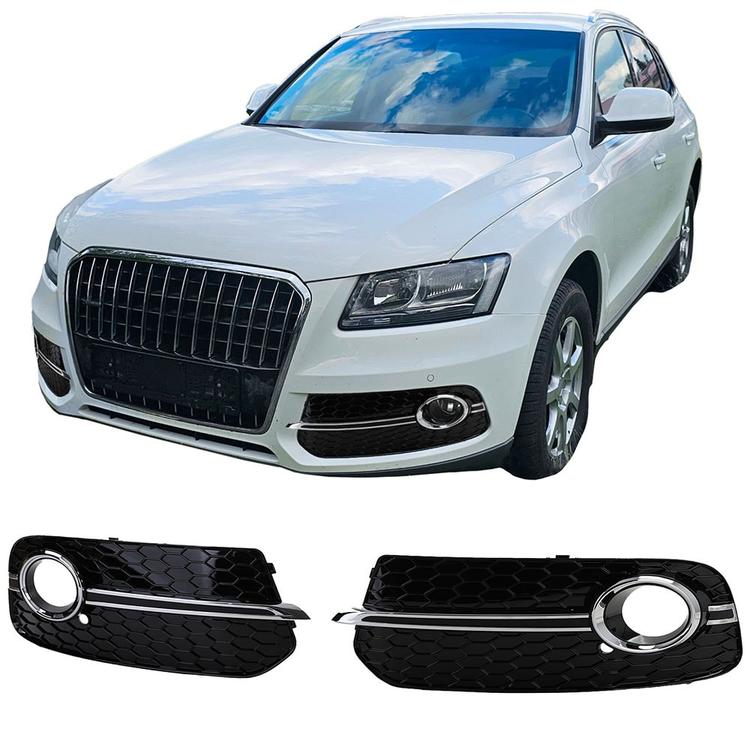 Fog light grille black Audi Q5 8R