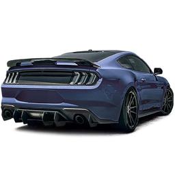 Kiiltävä Musta Spoiler Performance 500 Ford Mustang