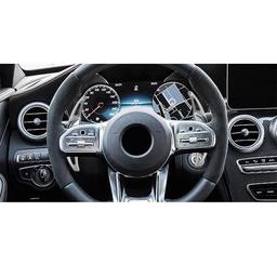 Sølvfargede Girskiftpadler Mercedes AMG GLA