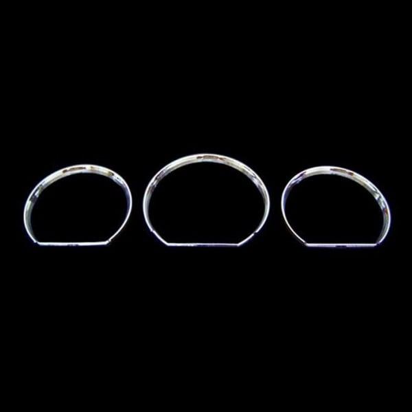 Kromade mätarringar - VW Passat 35i B4 / Corrado / T4