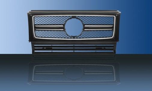 Grill Mercedes W463  2013+ Look Svart