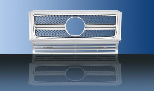 Grill Mercedes W463  2013+ Look (ej lackad)