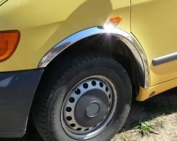 Skærmforøger i krom Mercedes Sprinter 906