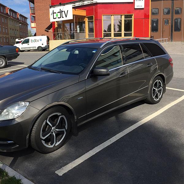 Skærmforøger i krom Mercedes E-klasse S212 Kombi