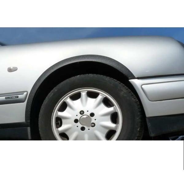 Mustat lokasuojan listat Mercedes W116 (280,300)