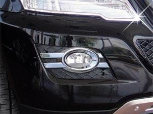 Forkromede kantlister til tågelygter (ovale) 2009--> - Mercedes Benz W164