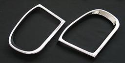 Chromed edge to side mirrors - Mercedes Benz W203,W211