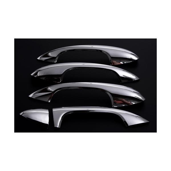 Forkromede dørhåndtag