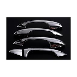 Forkromede dørhåndtag