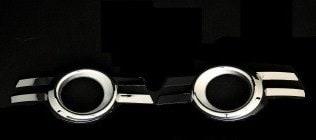 Chrome edge lists to foglights - Mercedes Benz W204