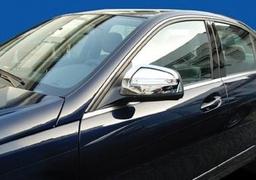 Forkromede spejlkapper - Mercedes Benz W204