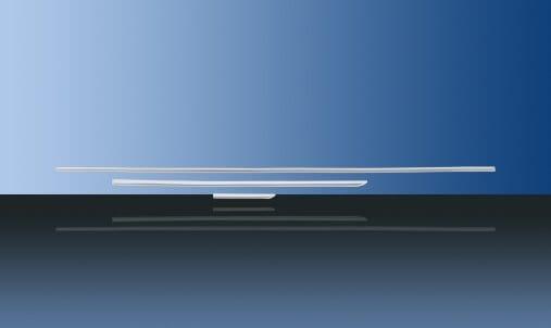 Forkromede dørlister (6 stk) dele - Mercedes Benz W204