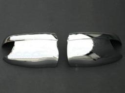 Chrome side mirror covers (with place for LED indicators) - Mercedes Benz W210