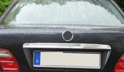 Chrome tail gate cover - Mercedes Benz W210