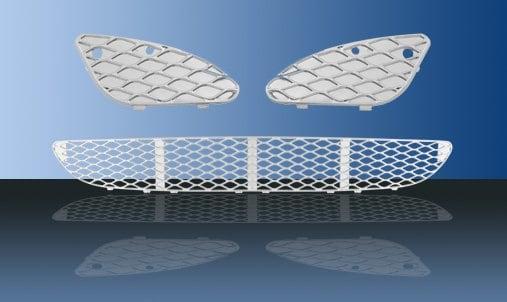 Kromad stötfångargaller - Mercedes Benz W211