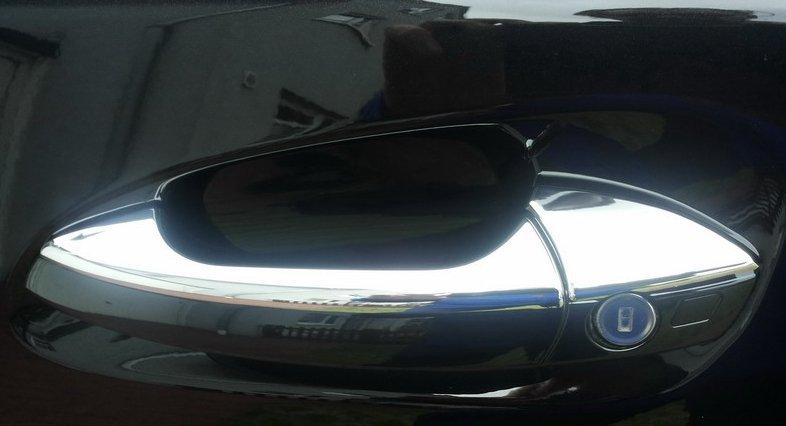 Chrome covers for doorhandles - Mercedes Benz W212 , W204 , X204