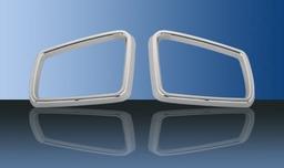 Chromed edge to side mirrors - Mercedes Benz  W212, W204, X204, W221, C207 0