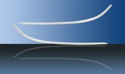 Chrome list to bumper front (2 pcs parts) - Mercedes Benz W212