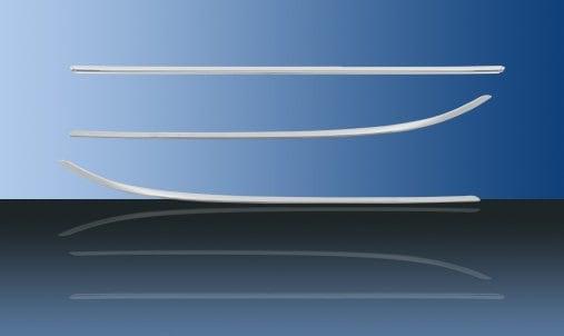 Chrome list to bumper rear (3 pcs parts) - Mercedes Benz W212