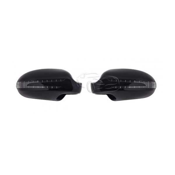 Mirror covers Black Mercedes SL R230