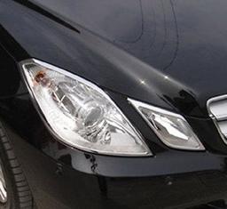 Chrome edgelists to headlights - Mercedes Benz C207