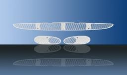 Forkromet kofangergitter - Mercedes Benz W220