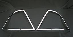 Forkromede kantlister til baglygter - Mercedes Benz W220