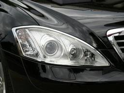 Kromede kantlister til Lyskastere - Mercedes Benz  W221